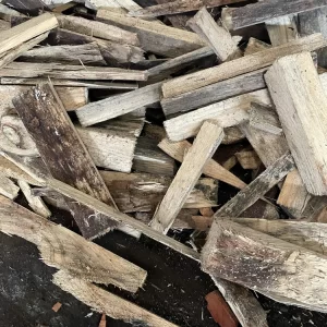 Stacked seasoned firewood supplied by Eastside Firewood Services