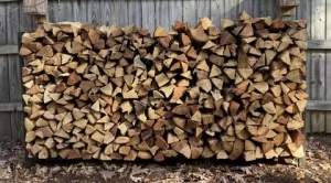 Eastside Firewood : Dry seasoned firewood stacked for delivery in Whanganui by Services