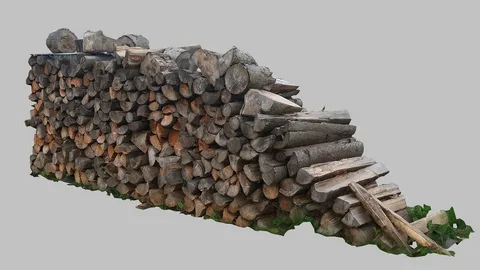 Best firewood Whanganui: stacked dry wood ready for winter