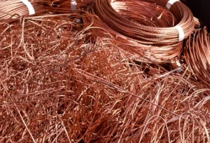 Copper scrap price NZ showing recycled copper wire and pipes in New Zealand