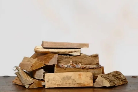 Seasoned firewood for sale in Whanganui stacked and ready for home heating