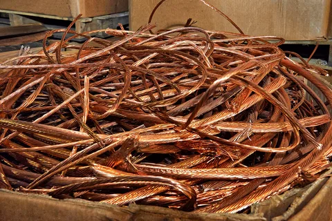 Copper scrap price New Zealand today with clean copper wire and pipes ready for recycling