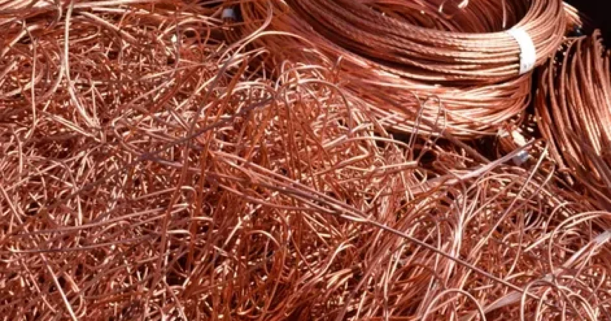 Copper scrap price NZ showing recycled copper wire and pipes in New Zealand