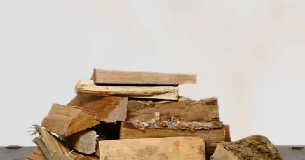 Seasoned firewood for sale in Whanganui stacked and ready for home heating