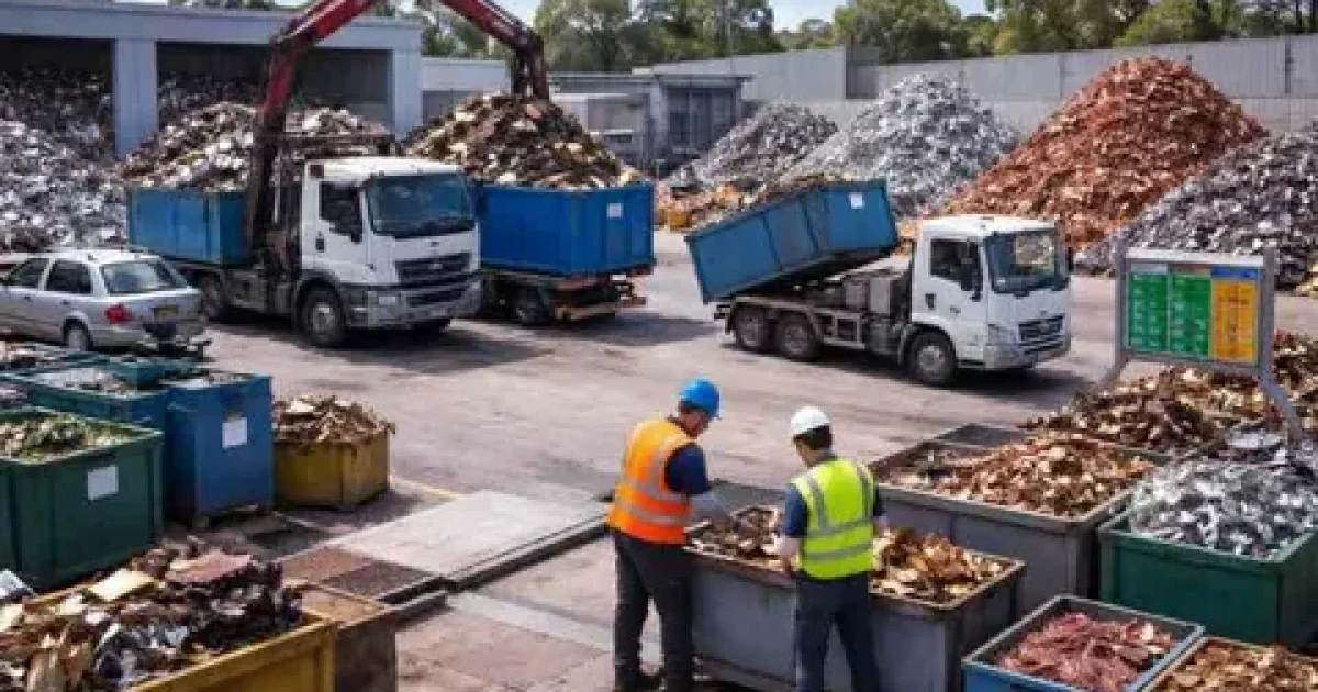 Cash for scrap metal Wanganui with copper aluminium and steel recycling