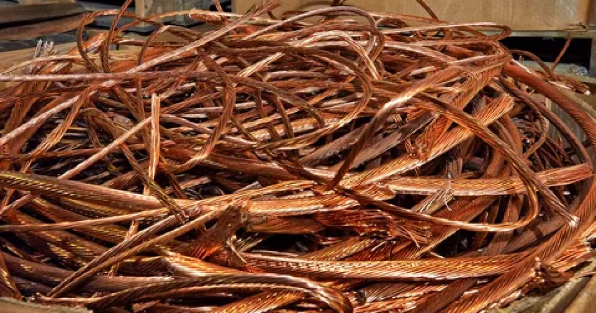 Copper scrap price New Zealand today with clean copper wire and pipes ready for recycling